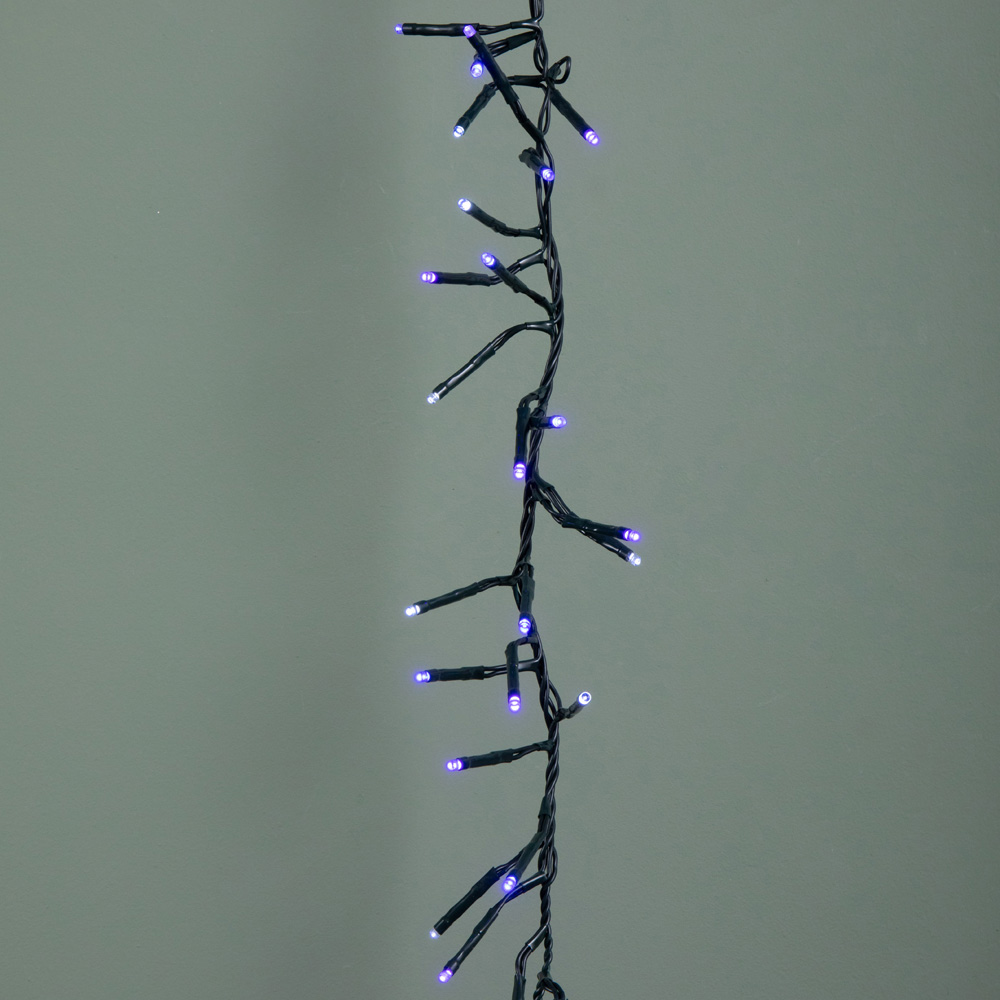 Samuel Alexander 1440 Blue and White LED Christmas Cluster Light 18.5m Image 4