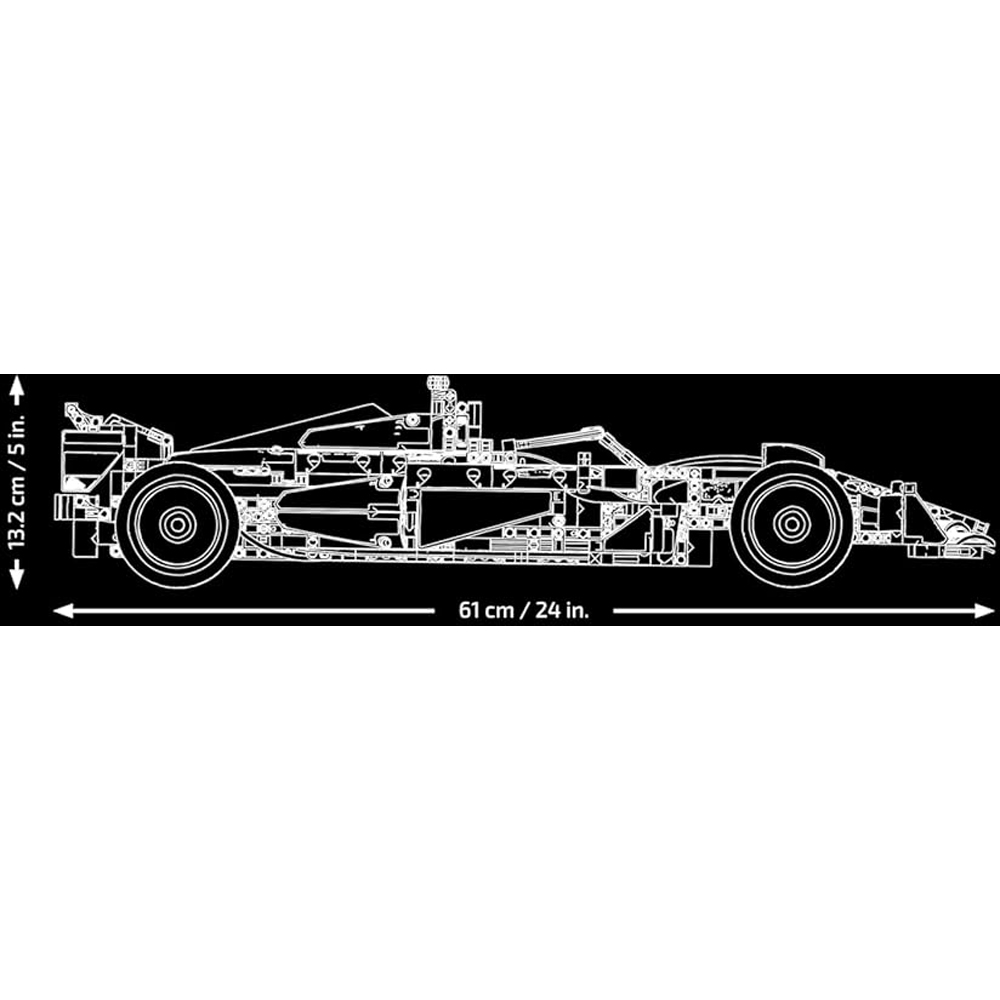 LEGO Technic 42207 Ferrari SF-24 F1 Car 1361 Pieces Image 5