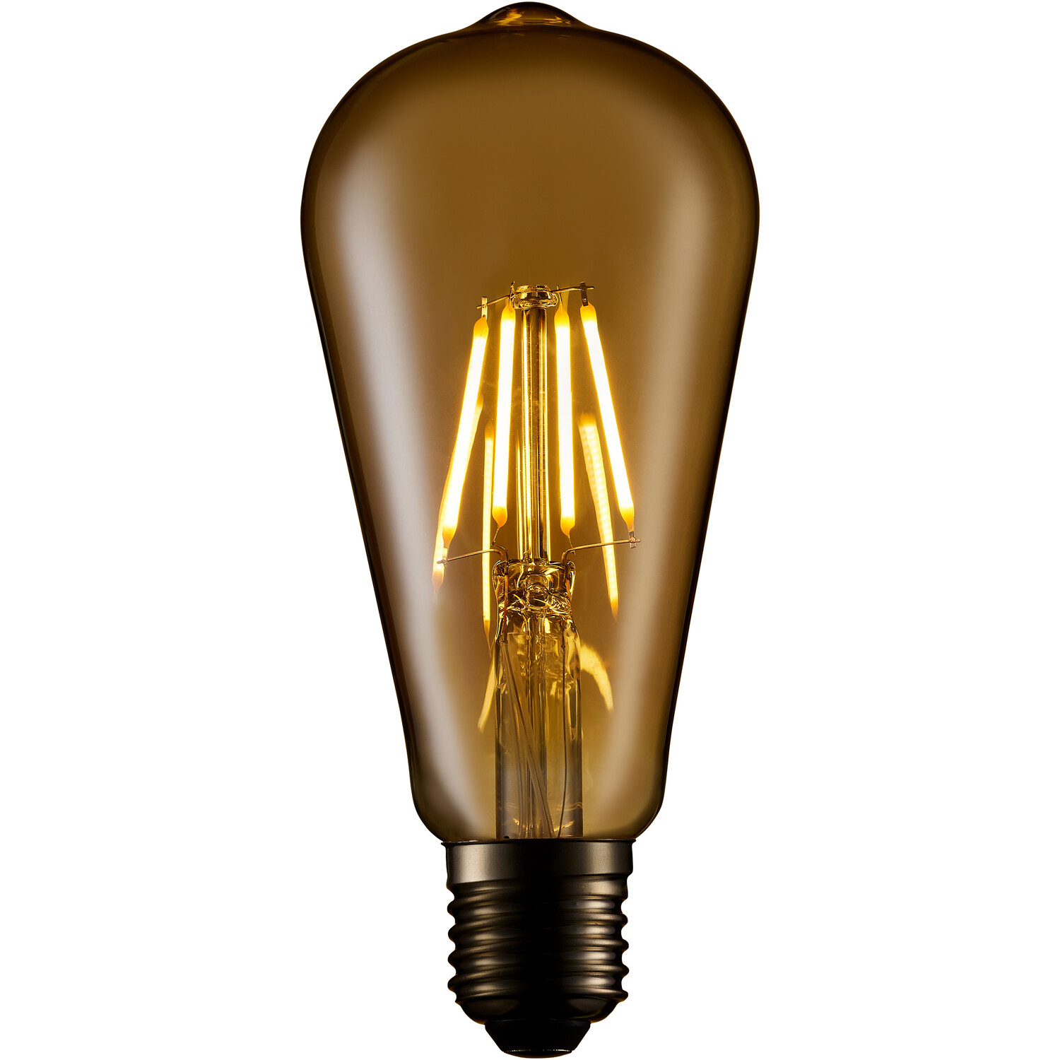 TCP Decorative Filament Traditional ST64 420L E27 Bulb - Warm Image 3