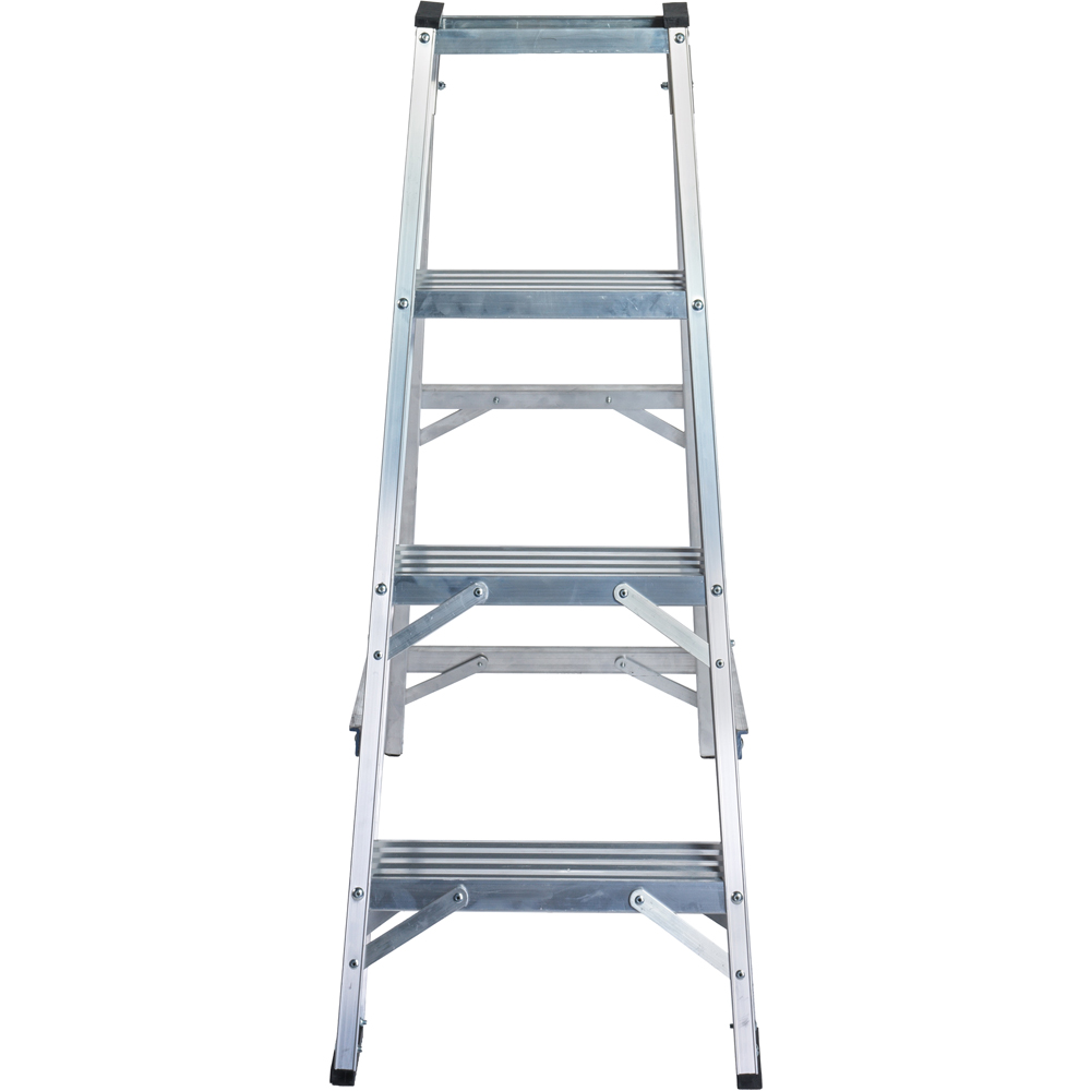 Lyte Ladders and Towers MagnaStep 4 Tread Aluminium Swingback Step Ladder Image 3