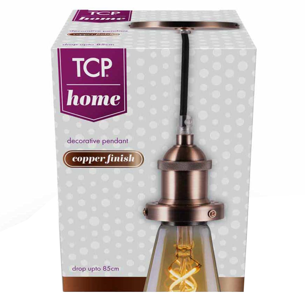 TCP Copper Finish Decorative Pendant Light Image 4