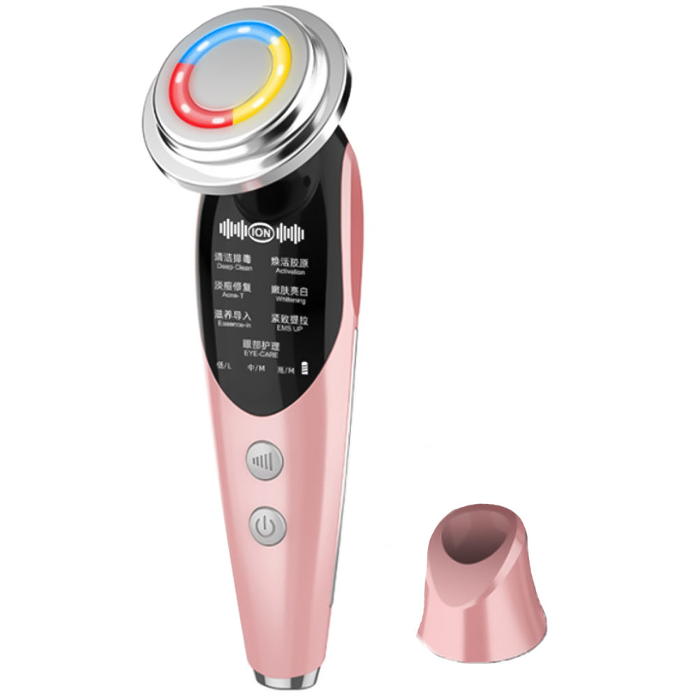 Jaoyeh 8138 7 Mode Ion Introduction Beauty Instrument Pink Image 1