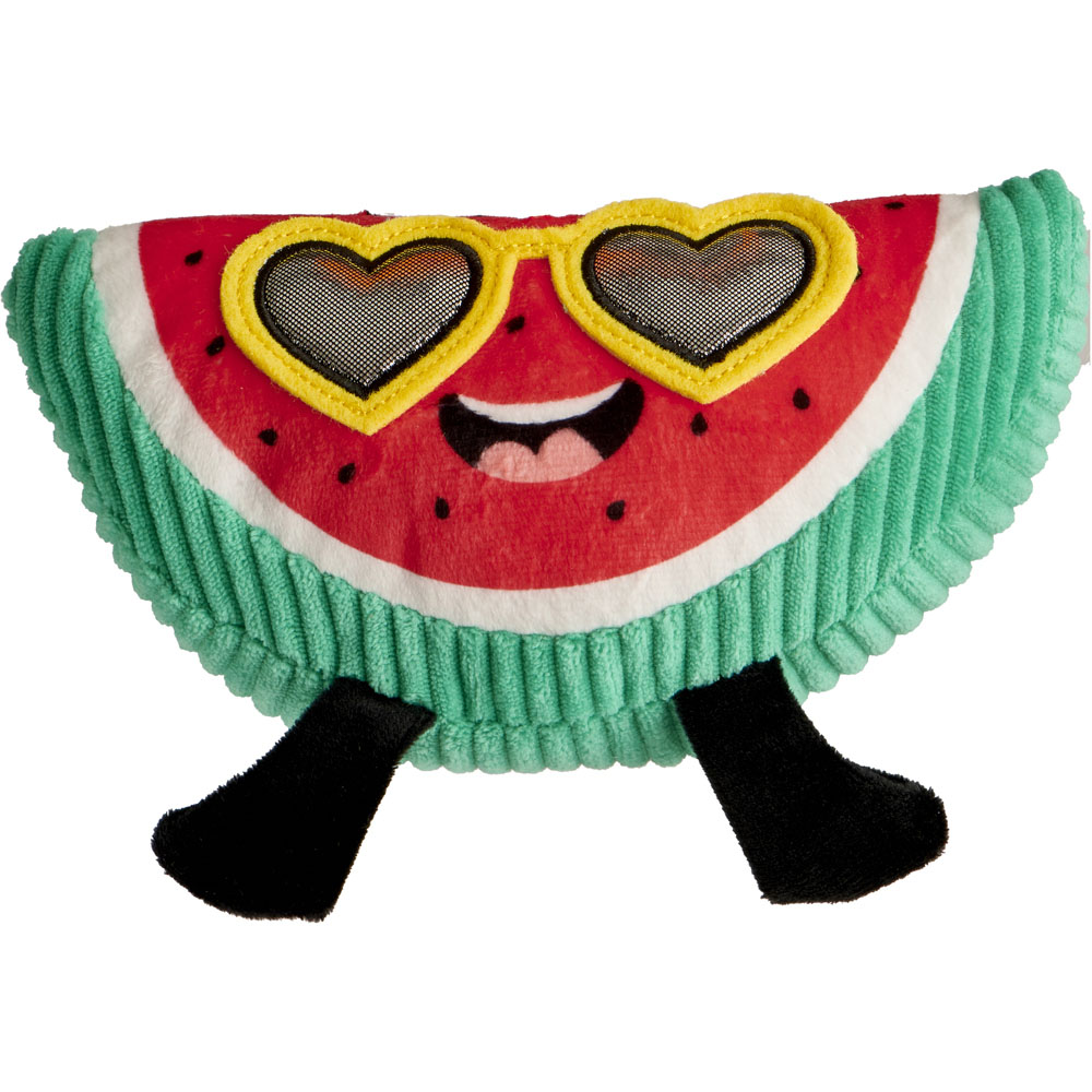 Wilko Watermelon Dog Toy with Squeaker Image 1