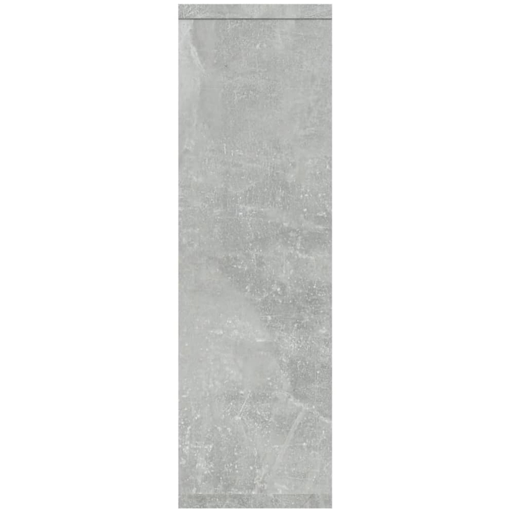 vidaXL 8 Compartment Concrete Grey Wall Shelf Image 5