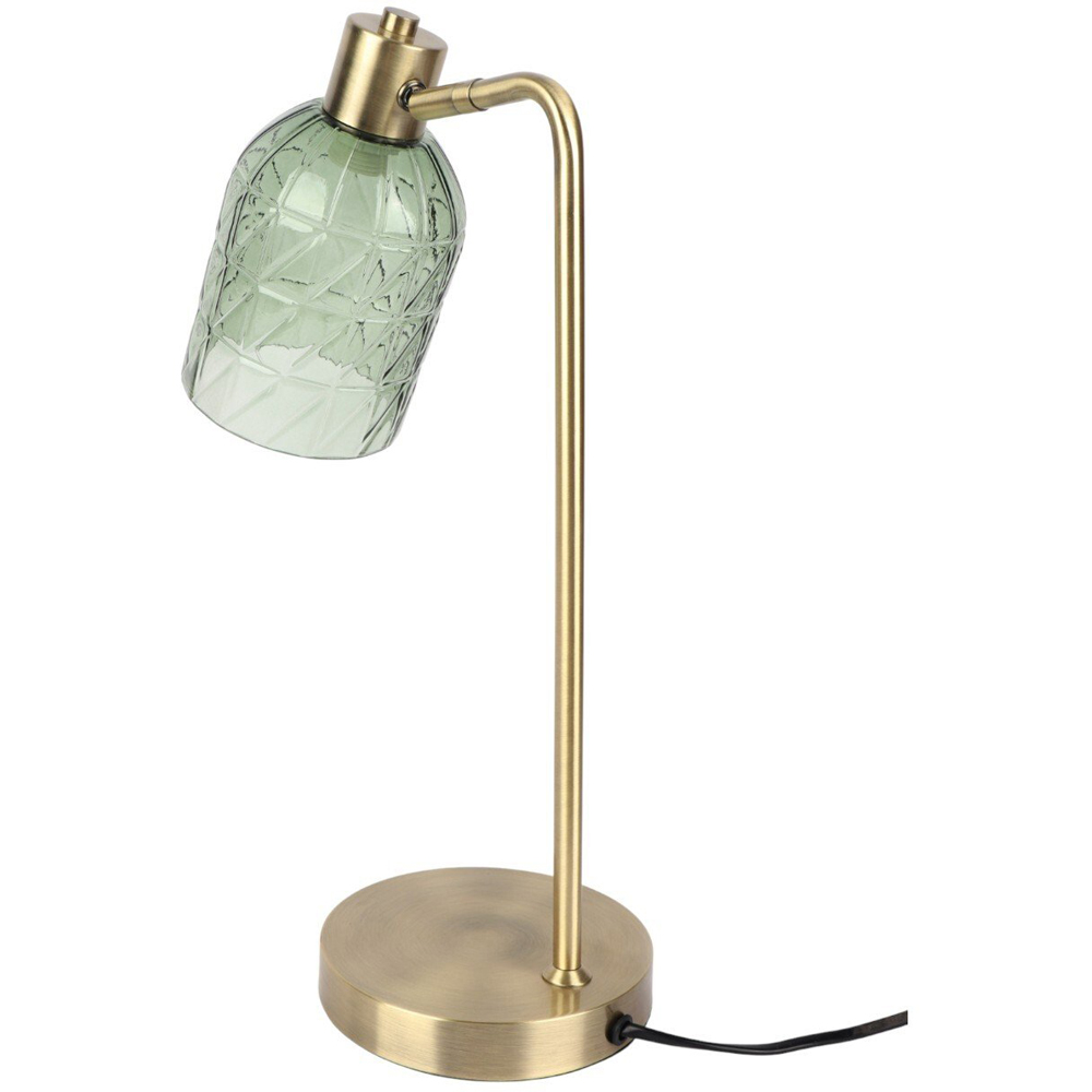 Amilla Glass Table Lamp Green Image 4
