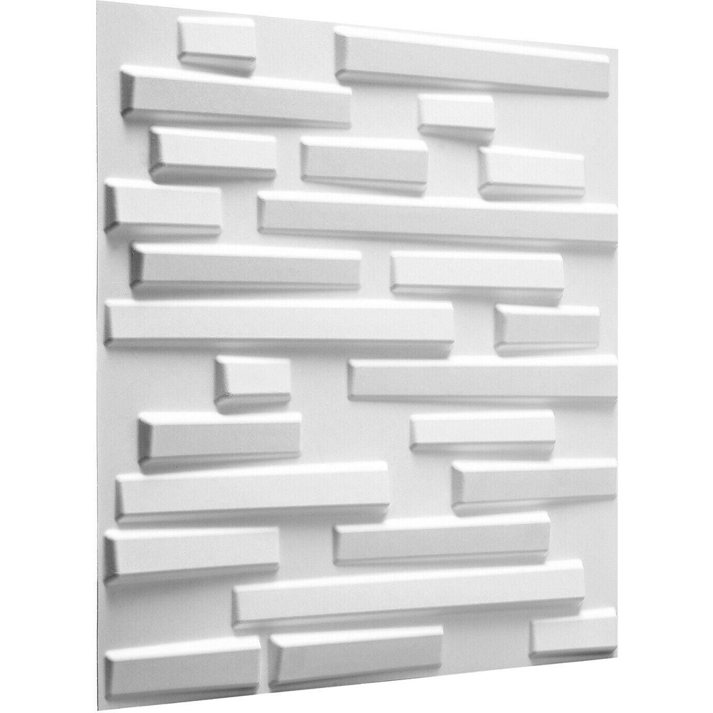Walplus Off White Ventura 3D Wall Panel 12 Pack Image 2