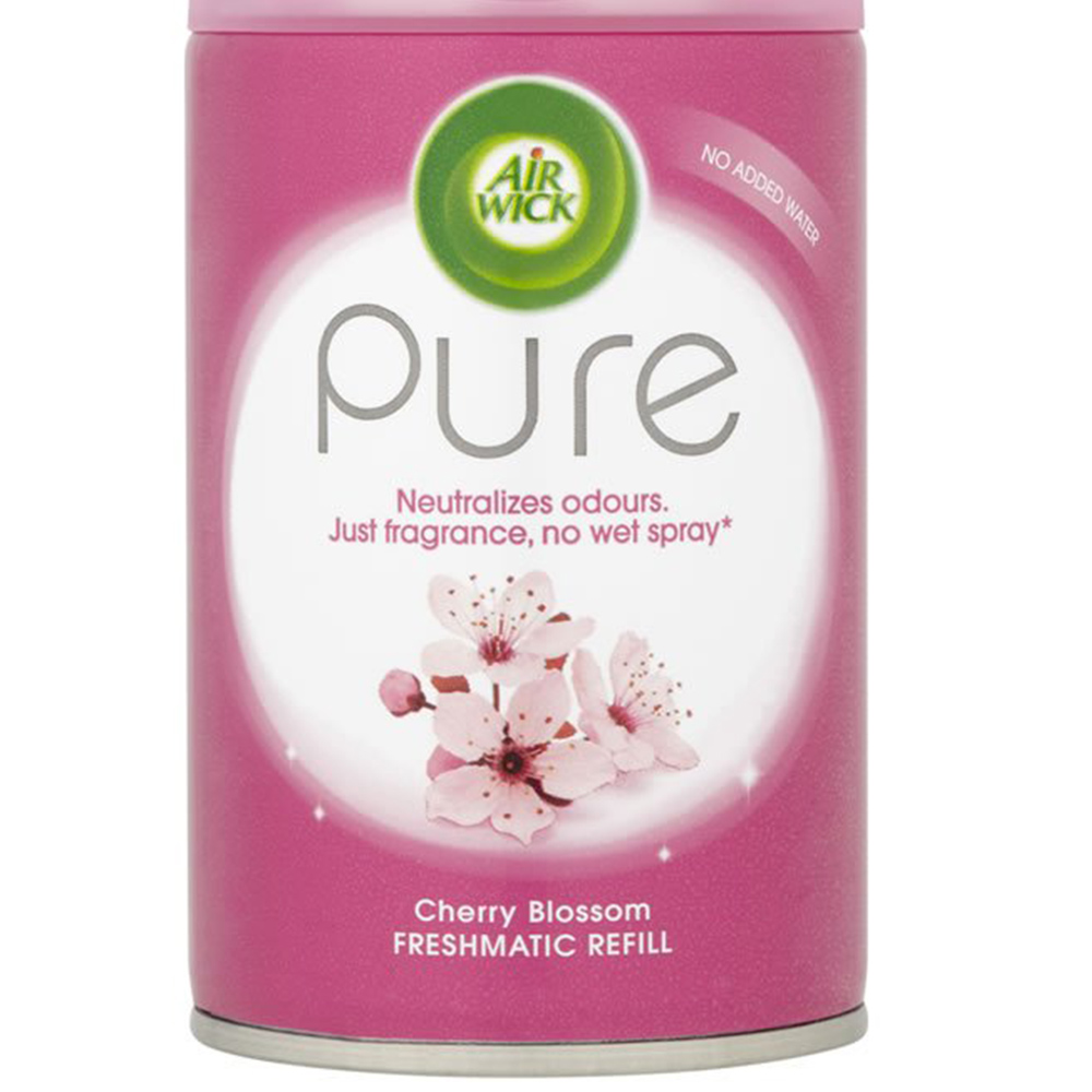 Air Wick Freshmatic Max Pure Cherry Blossom Air Freshener Refill 250ml Image 2