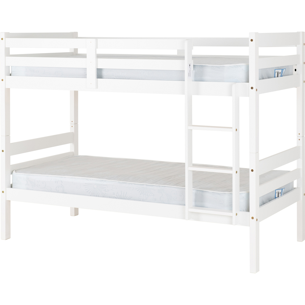 Seconique Panama Single White Bunk Bed Image 3