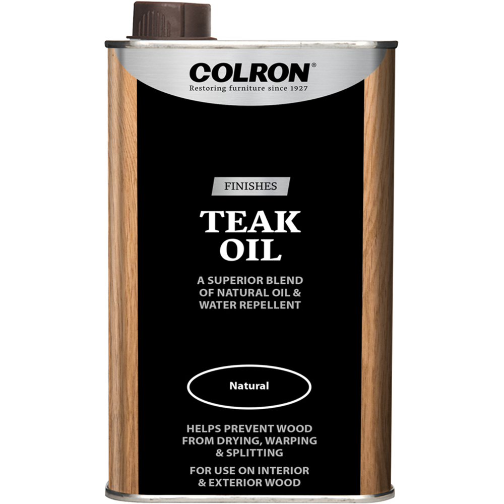 Colron Refined Teak Oil 500ml Image 1