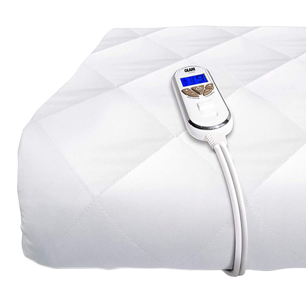 GlamHaus Single Fitted Electric Blanket Wilko