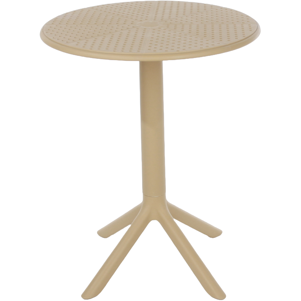 Core Products Rimini Cala 2 Seater Sand Bistro Table Set Image 3