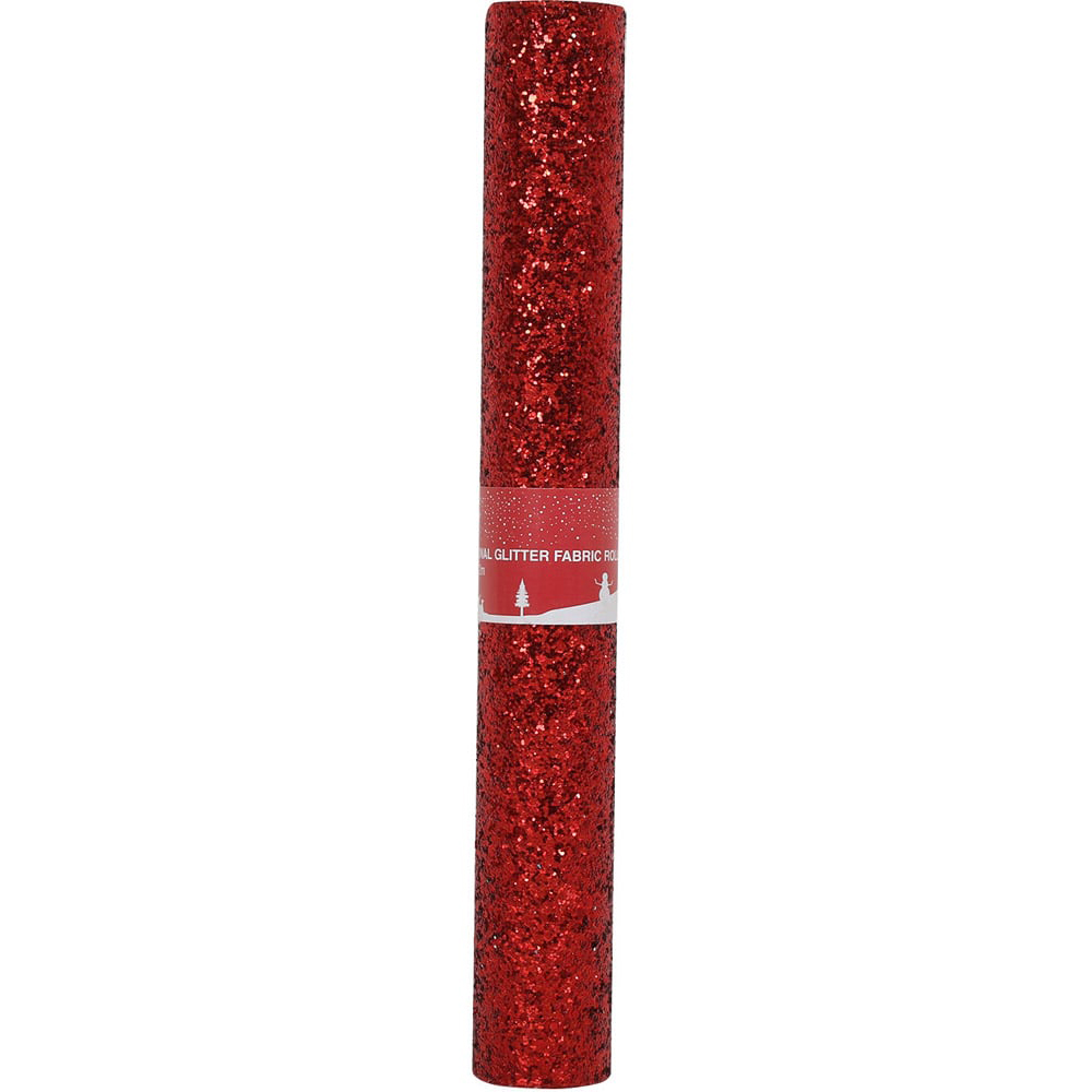 Single Glitter Fabric Roll 11.2 x 36cm in Assorted styles Image 3