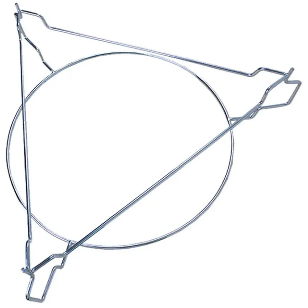 MonsterShop Elevator and Heat Deflector 3 in 1 Pizza Stone for Kamado BBQ Oven 16 inch Image 4