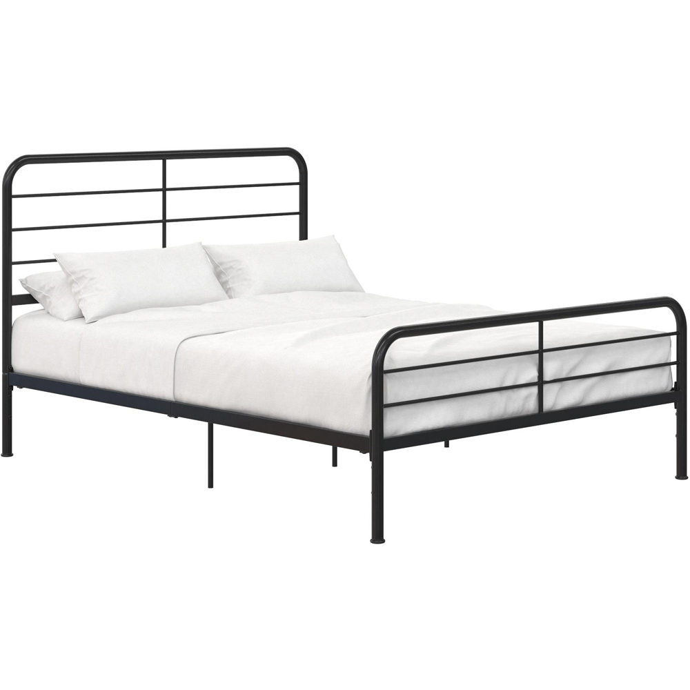 Dorel Millie King Size Black Metal Bed Frame Image 5