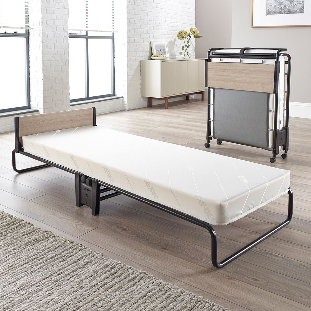 JayBe Revolution Single Folding Bed with Memory Foam Mattress Wilko