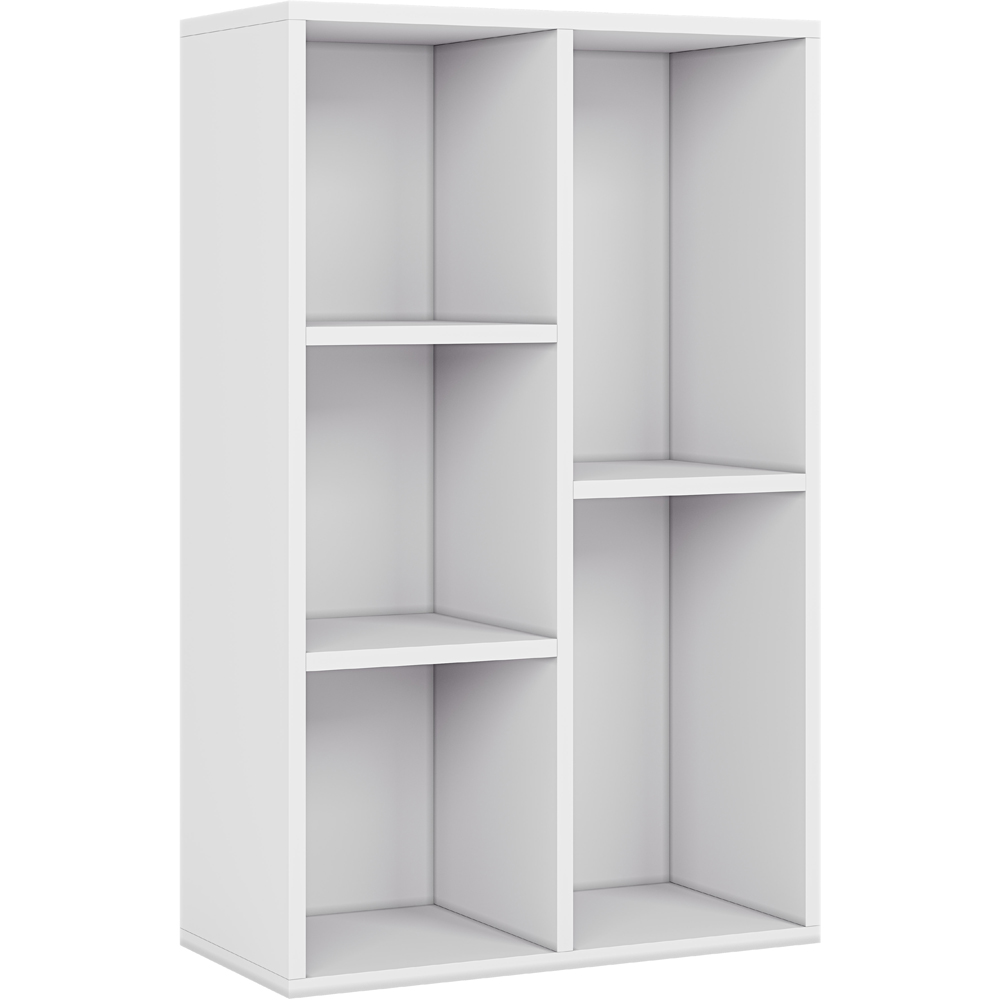VIDA DESIGNS 5 Shelf White Cube Storage Unit Image 2