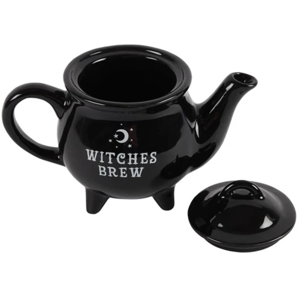 Marco Paul Black Witches Brew Ceramic Halloween Teapot 550ml Image 2