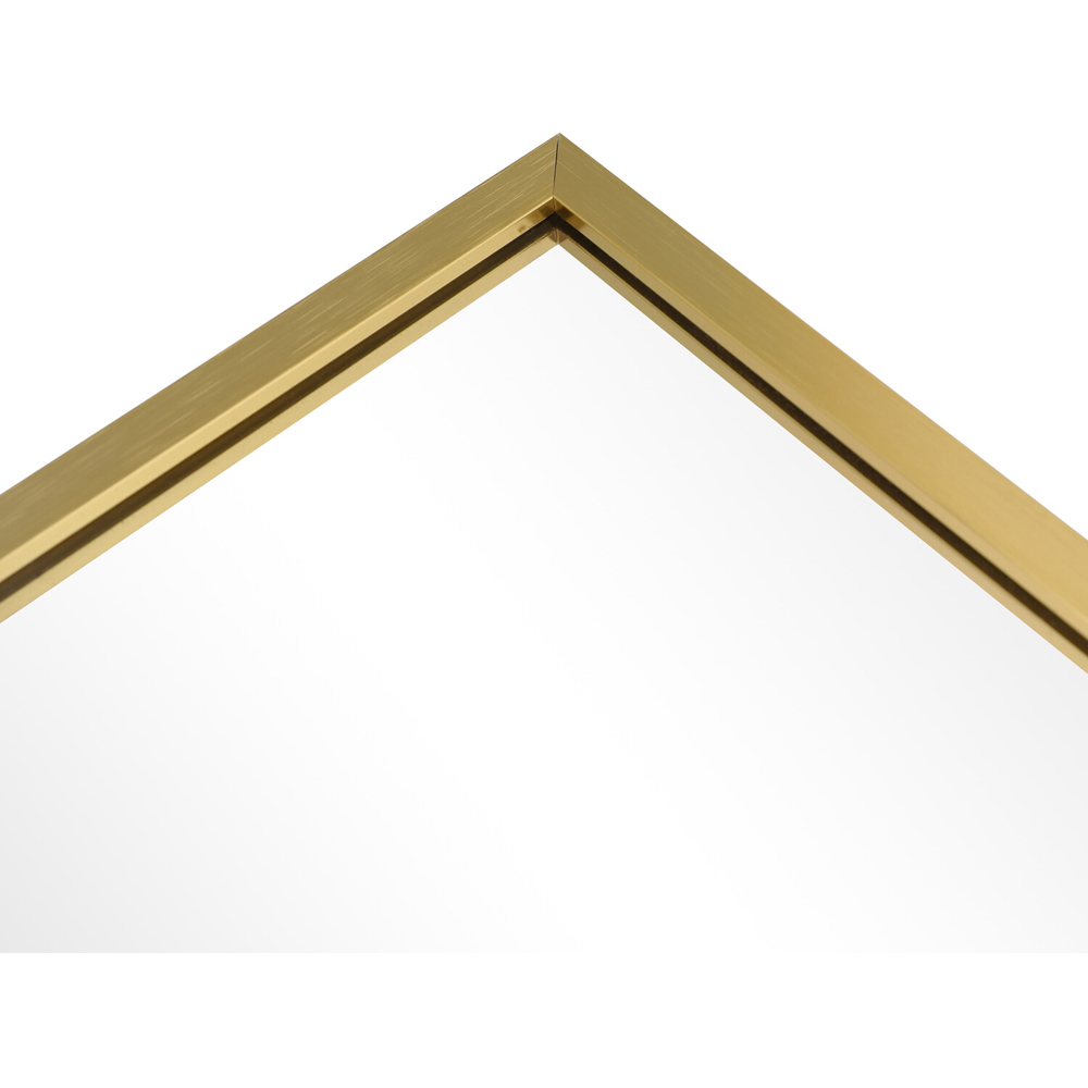 Arch Over the Door Mirror Gold Image 4