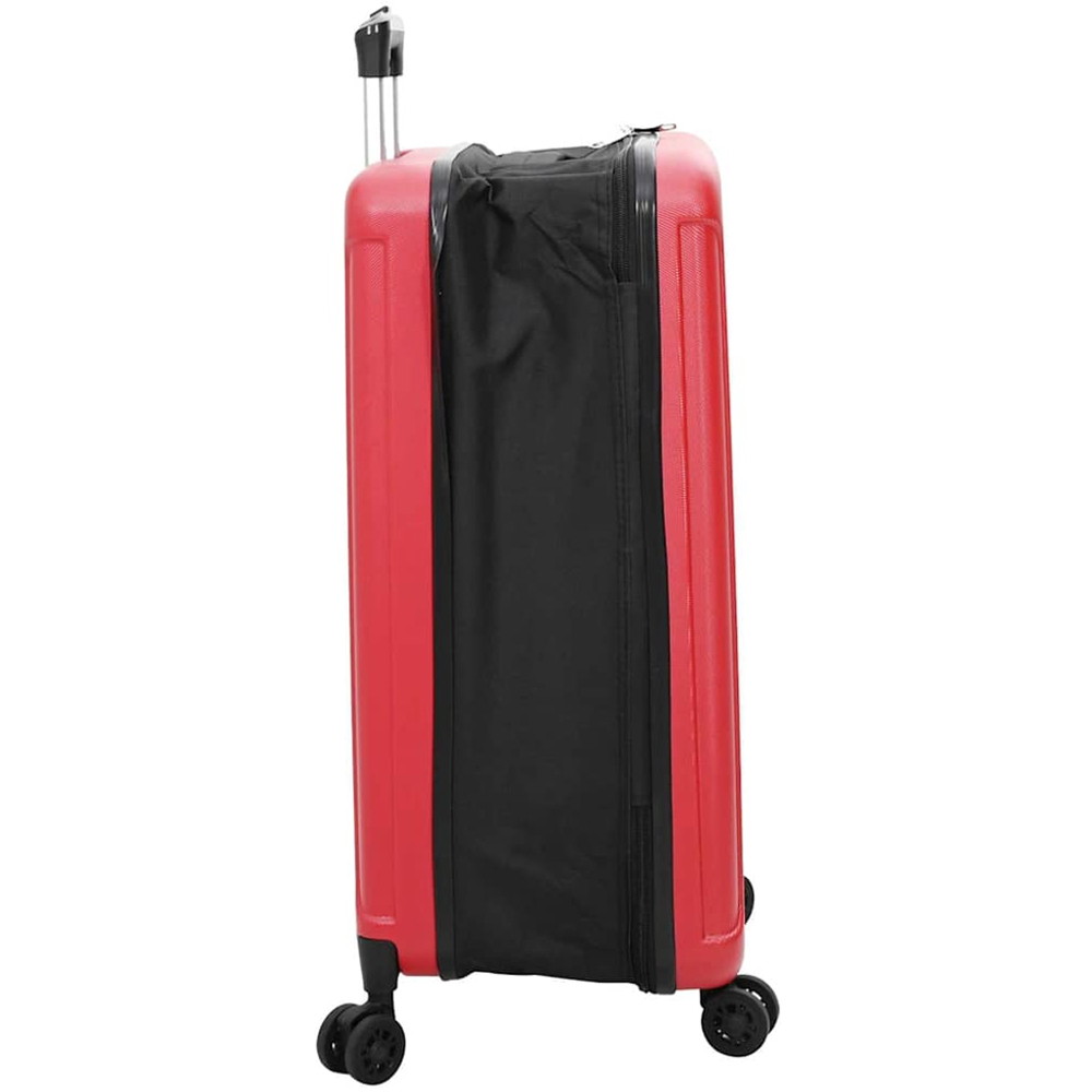 vidaXL 28 inch Red Rectangular Travel Bag Image 4