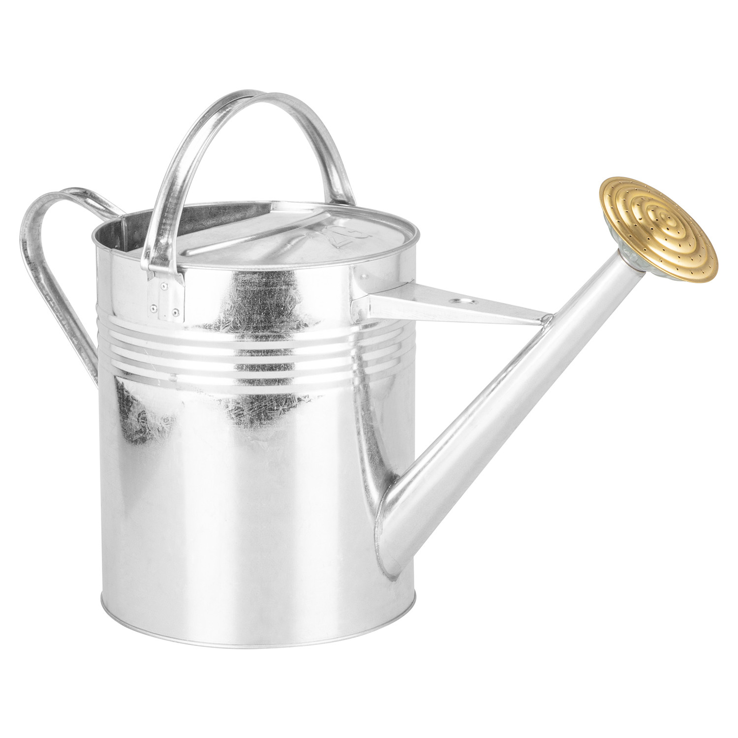 Metal Watering Can - Silver Image