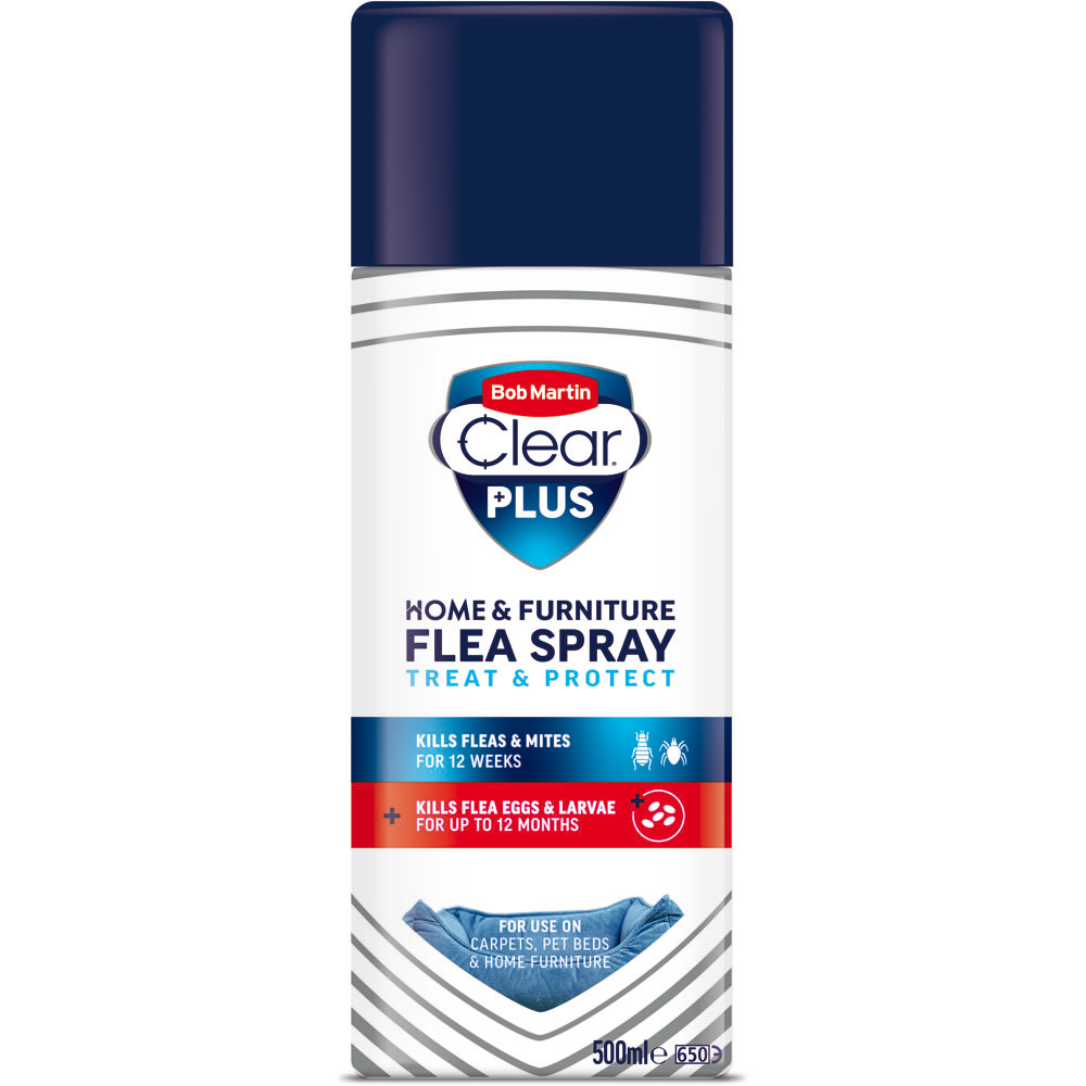 Bob Martin Clear Home Flea Spray 500ml Image 1