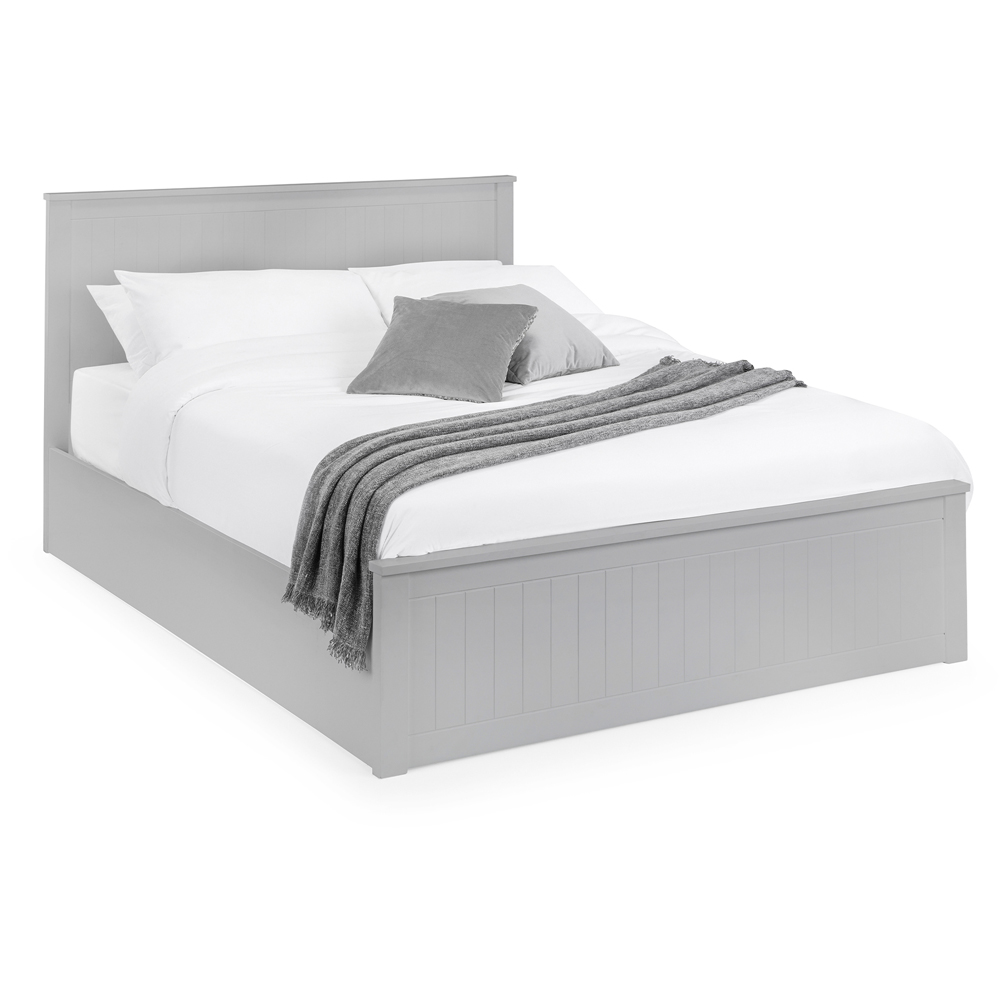 Julian Bowen Maine King Dove Grey Ottoman Bed Image 2