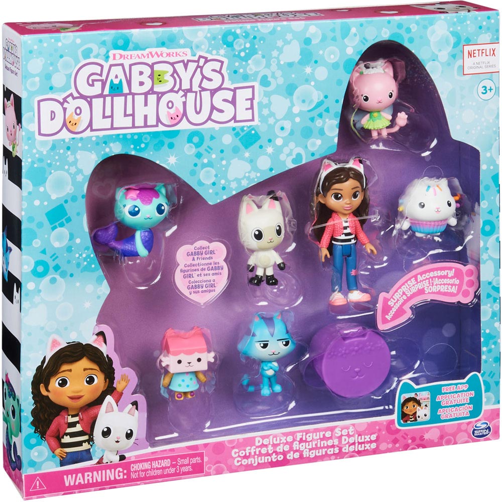 Gabby's Doll House Set of 7 Figures Gift Pack Image 5