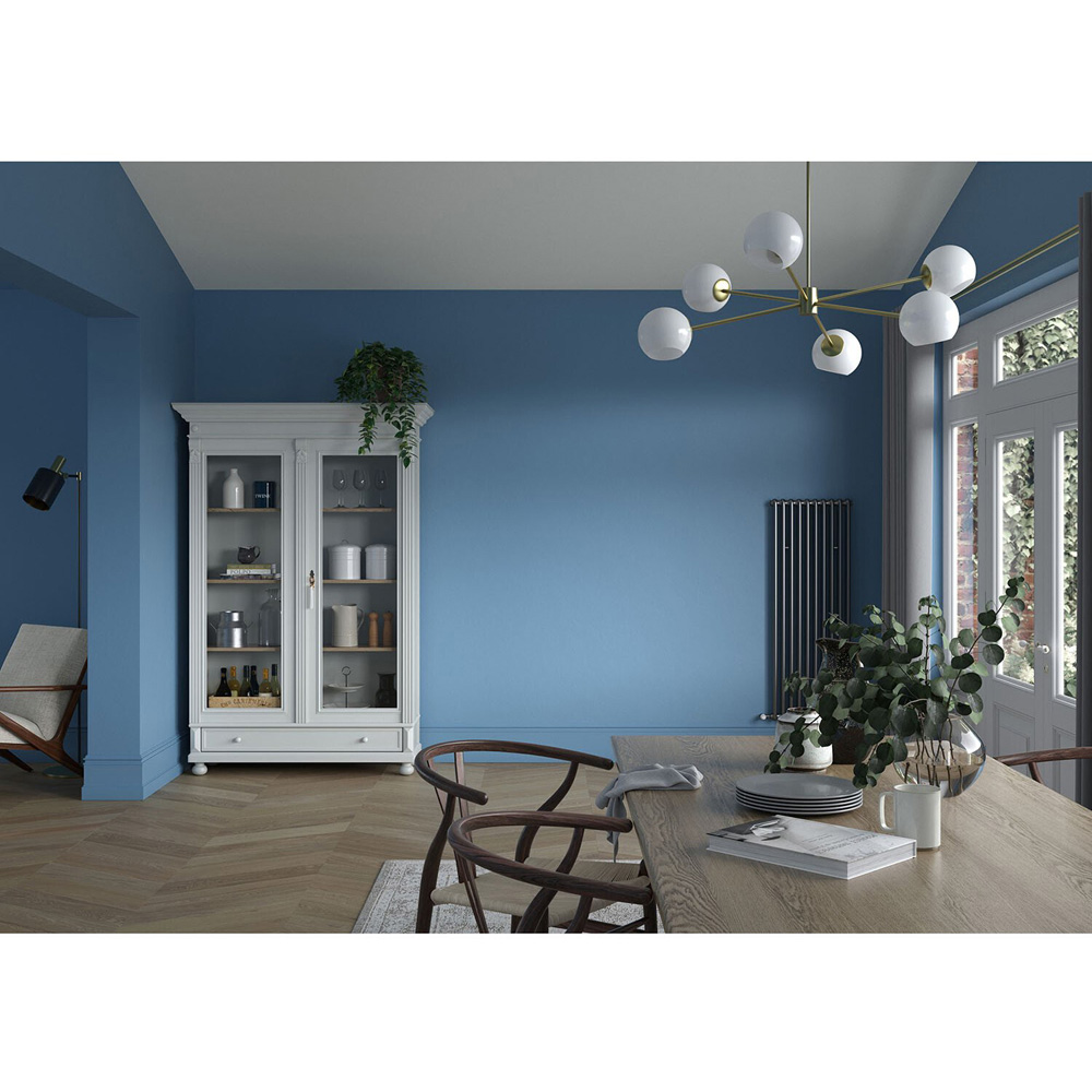 Dulux Heritage Walls and Ceilings Boathouse Blue Velvet Matt Emulsion Paint 2.5L Image 5