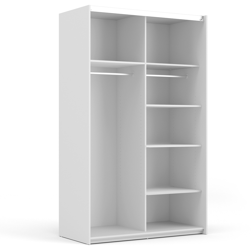 Florence Verona 2 Door White Sliding Wardrobe Image 6