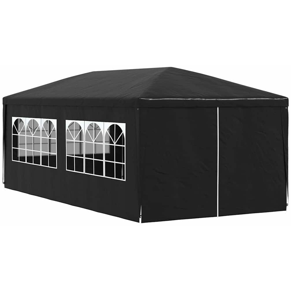 vidaXL 3 x 6m Anthracite Marquee Gazebo Party Tent Image 3