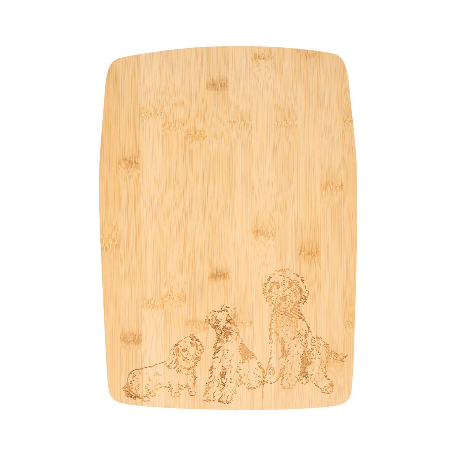 Waggy Tails XL Bamboo Chopping Board Image 3