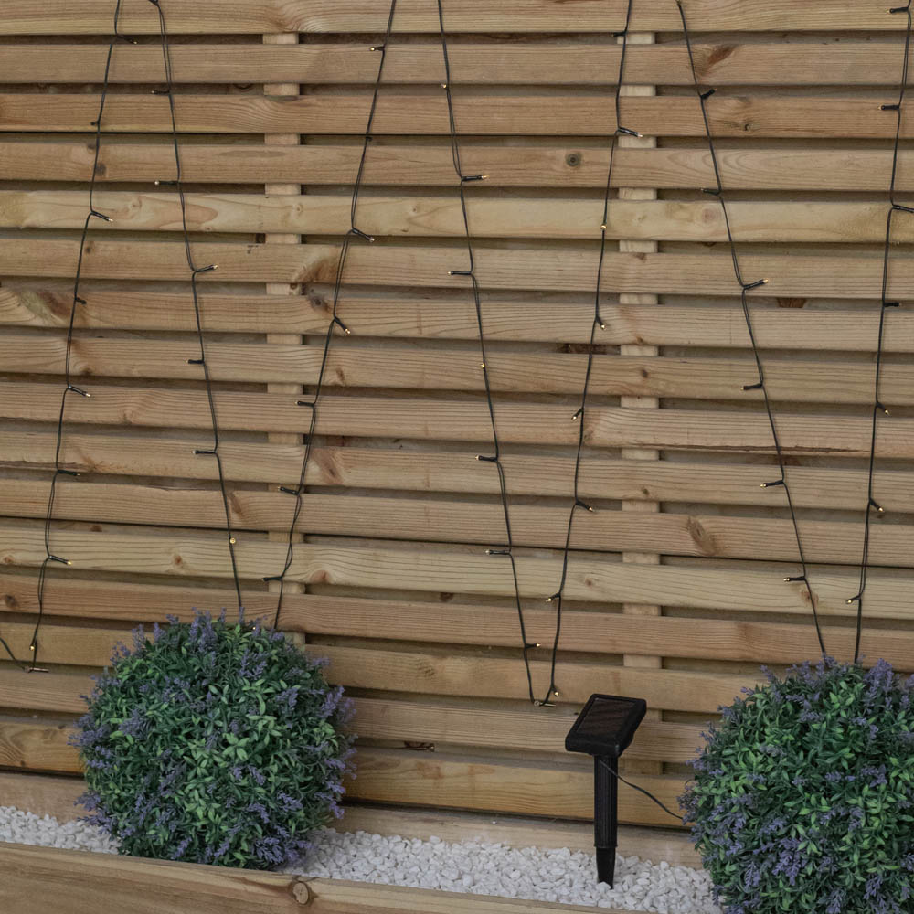 Samuel Alexander 50 Warm White LED Garden Solar String Light 4.9m Image 7