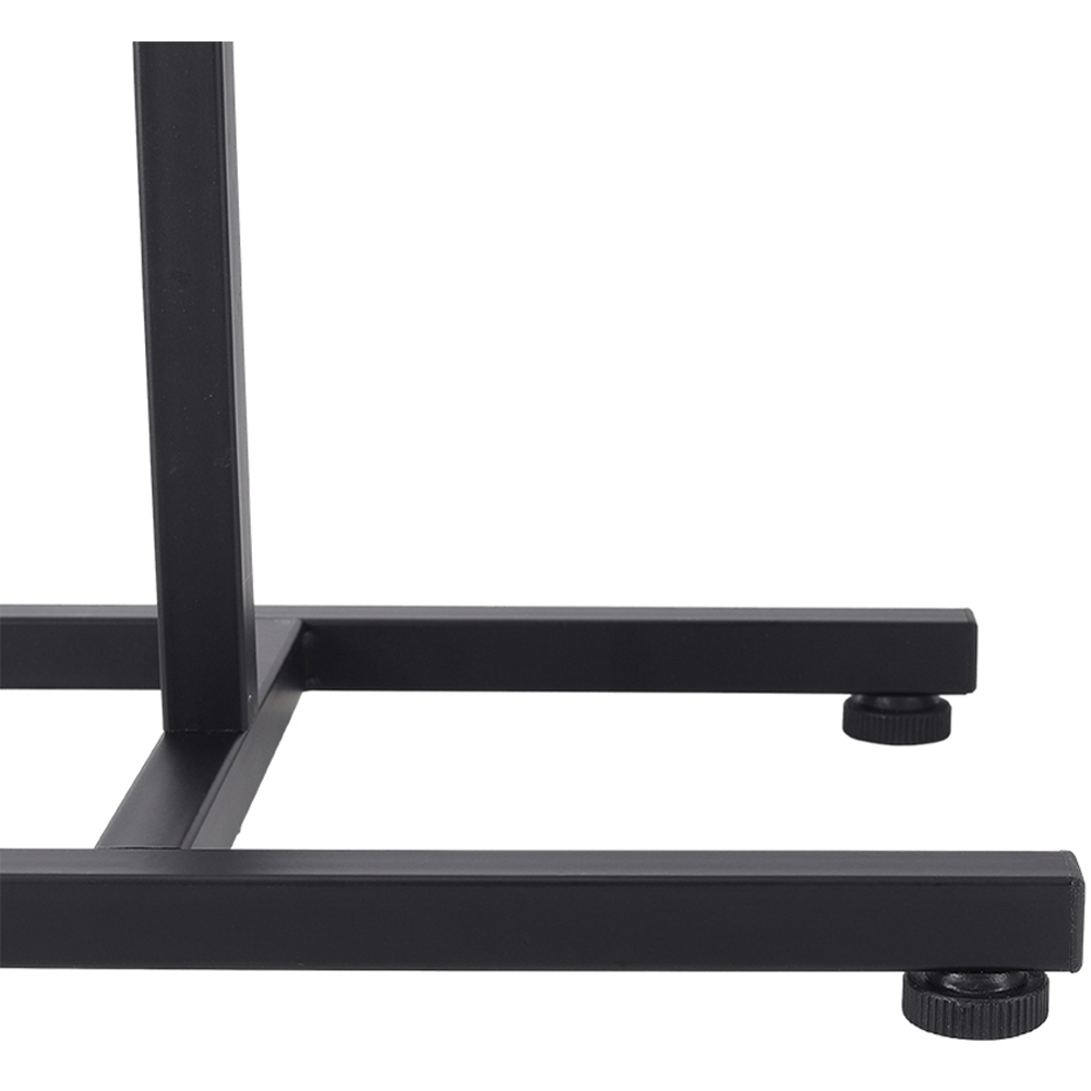 H&O Direct Medium Double Bowl Height Adjustable Stainless Steel Pet Feeder Image 3