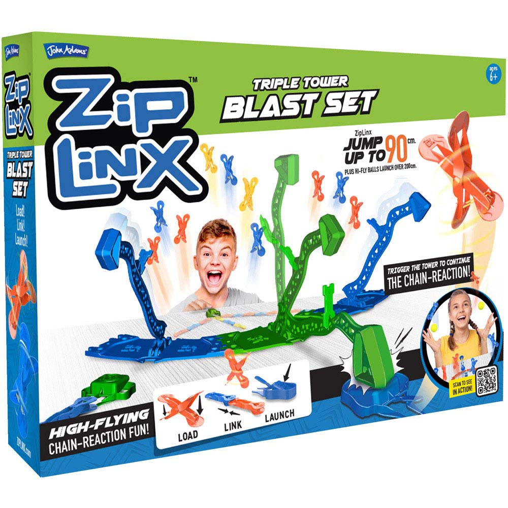 ZipLinx Triple Tower Blast Set Image 1