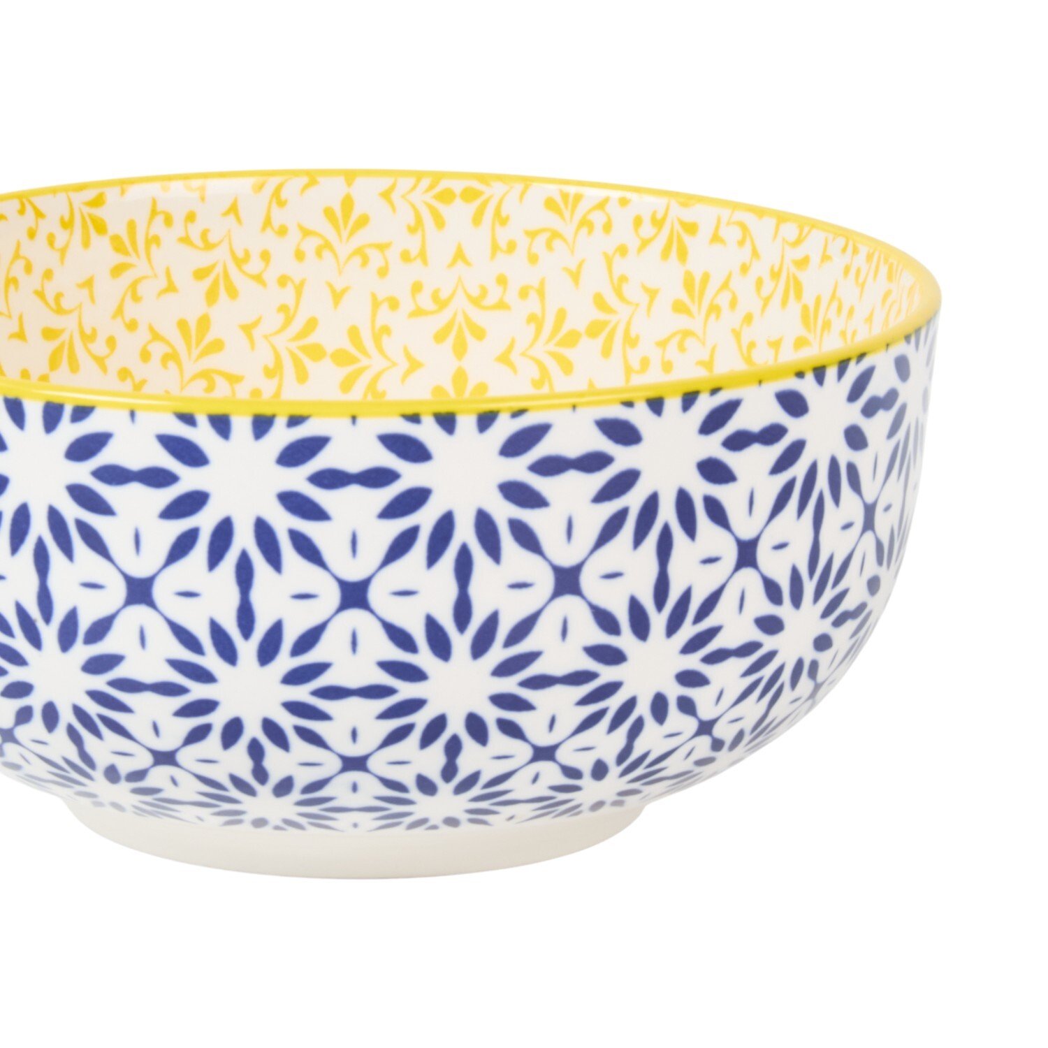 Azalia Pad Print Bowl Yellow Image 3