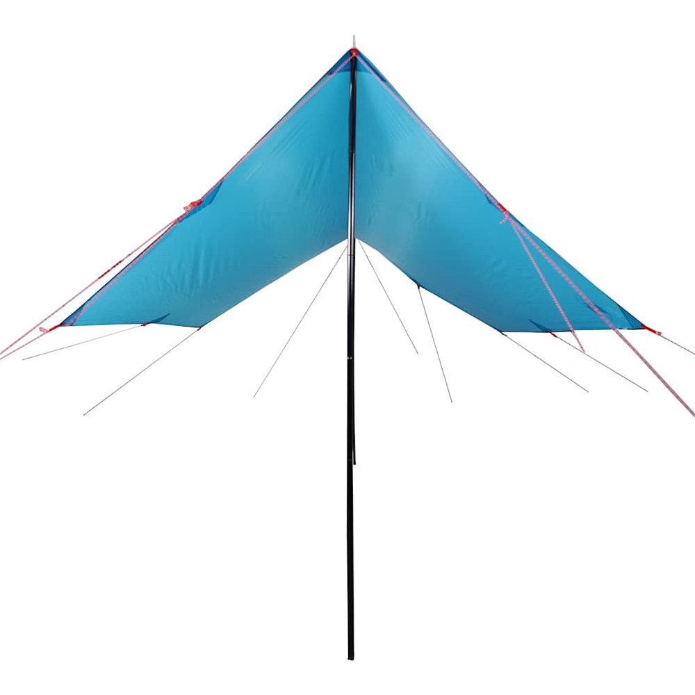 Walplus Waterproof Oxford Camping Tarp Shelter Blue 2.1 x 3 x 4.6m Image 3