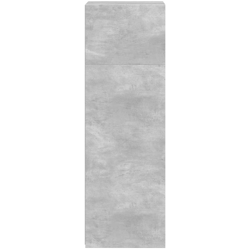 vidaXL 3 Open Shelf Grey Sonoma Highboard Image 5
