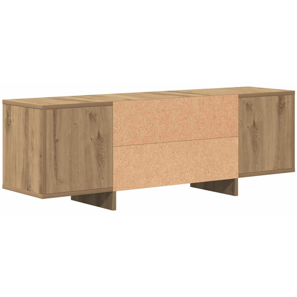 vidaXL 4 Door Artisan Oak TV Cabinet Image 7