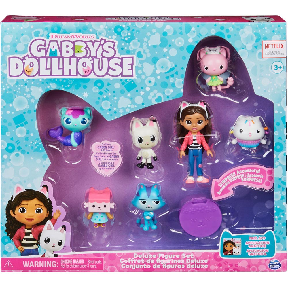 Gabby's Doll House Set of 7 Figures Gift Pack Image 4