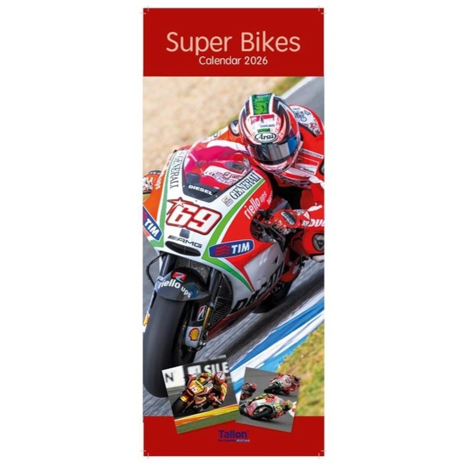 2026 Car or Bike Slim Calendar Image 2