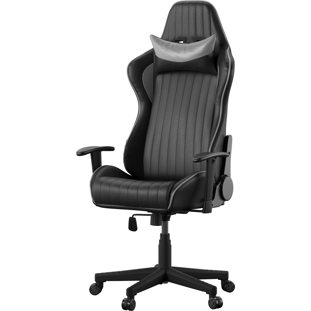 Alphason Senna Black Faux Leather Fully Adjustable Gaming Chair Image 2