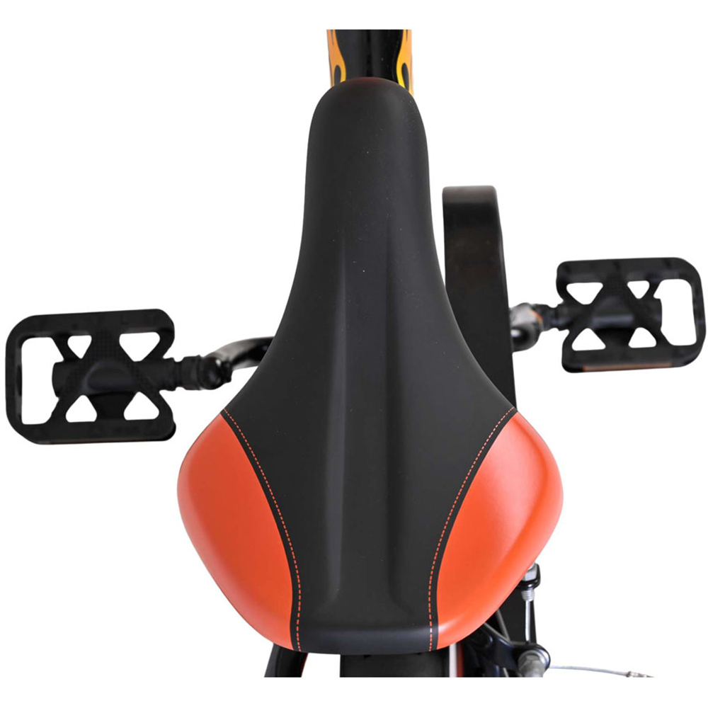 Volare Strike Kids 12 inch Orange and Black Bike with Stabilisers Image 9