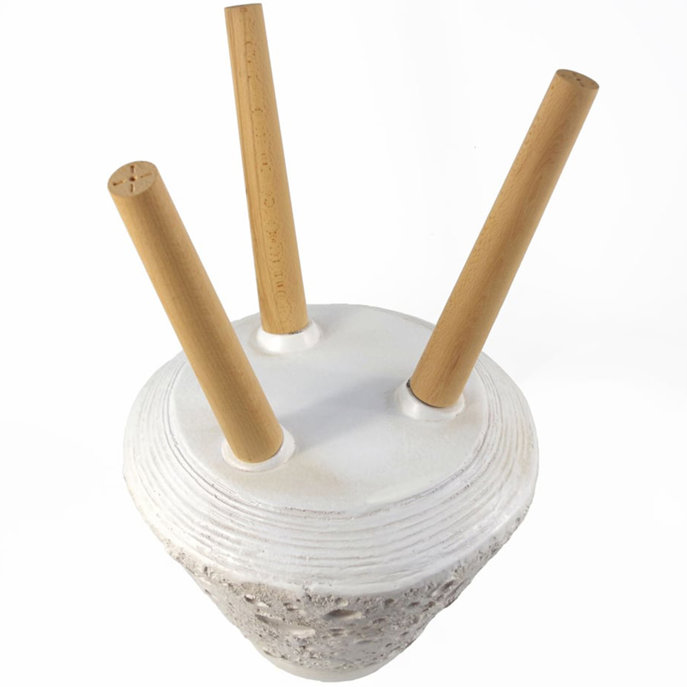Botanik Lunar White Planter 62 x 40cm Image 4