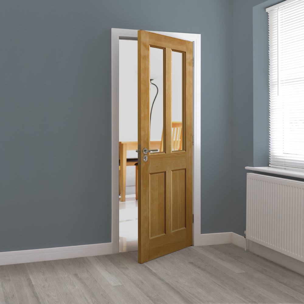 JB Kind Severn Glazed Internal Door 1981 x 838mm Image 2