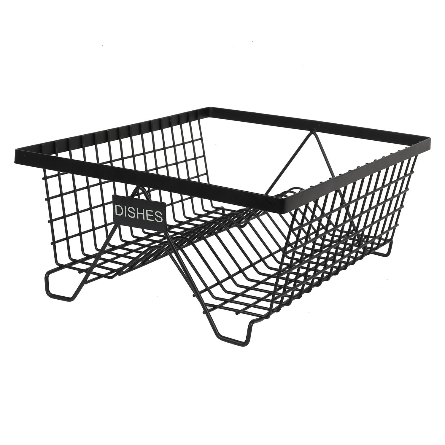 Brooklyn Dish Rack Matt Black Image