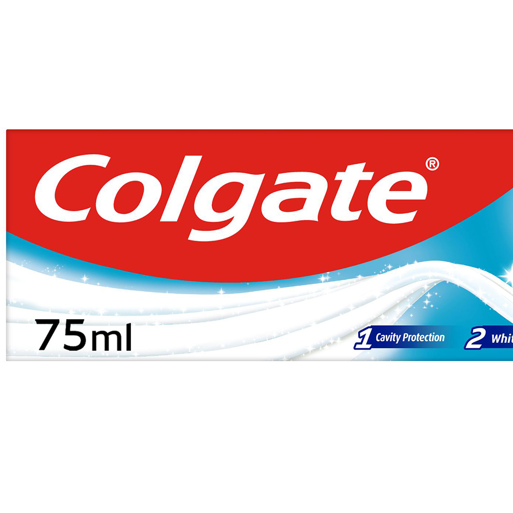 Colgate Triple Action Xtra White Toothpaste 75ml Image 2