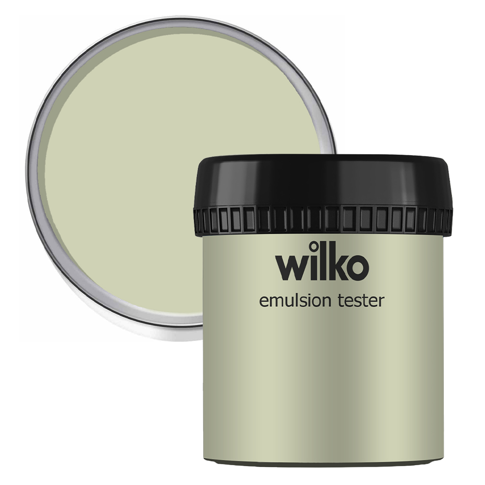 Wilko Matcha Emulsion Paint Tester 75ml Image 2