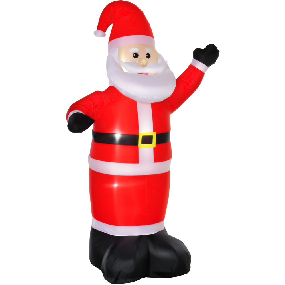 Everglow LED Inflatable Santa Claus Xmas Decoration 7.8ft Image 2