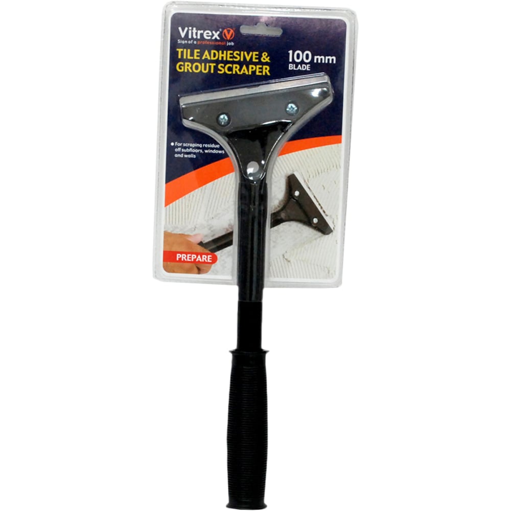 Vitrex Tile Adhesive and Grout Scraper Image 1
