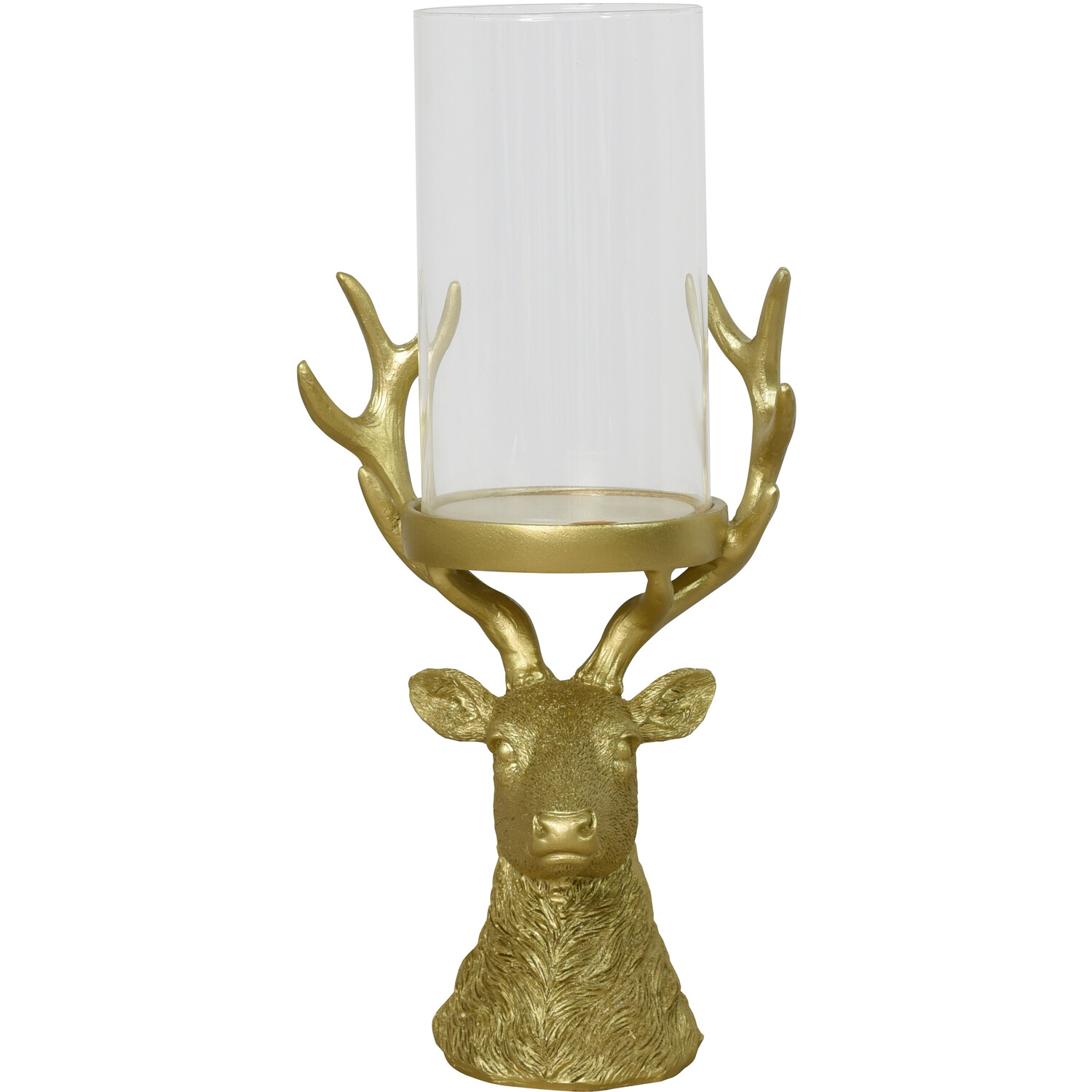 Golden Stag Candle Holder - Gold Image
